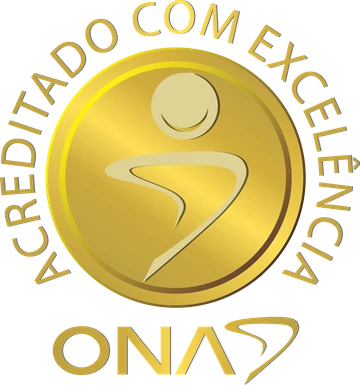 Selo ONA, acreditado com excelência
